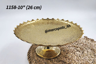 شیرینی خوری پایه کوتاه لب تیز کد1158
