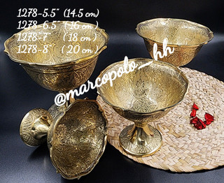 بستنی و آجیل و شکلات خوری طرح گل بصورت تکی کد1278